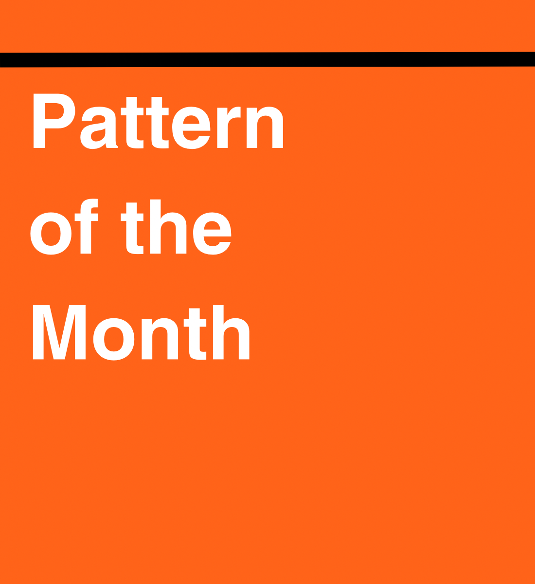Pattern of the Month